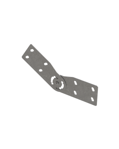 Комплект шарнирных соединителей для лестничного лотка H100 s:1,2 мм HD N КМ-профиль (LSH3 HD N) в Нижнем Новгороде Аксессуары для лотков Pintop.ru