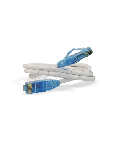 Патч-корд Hyperline PC-LPM-UTP-RJ45-RJ45-C6-3M-LSZH-WH в Нижнем Новгороде Патчкорды (медные) Pintop.ru