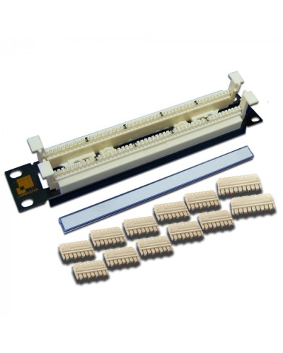 50-парный 110 кросс 10 1U, блоки в комплекте LANMASTER (LAN-RS110-50FT/10) в Нижнем Новгороде Патч-панели Pintop.ru
