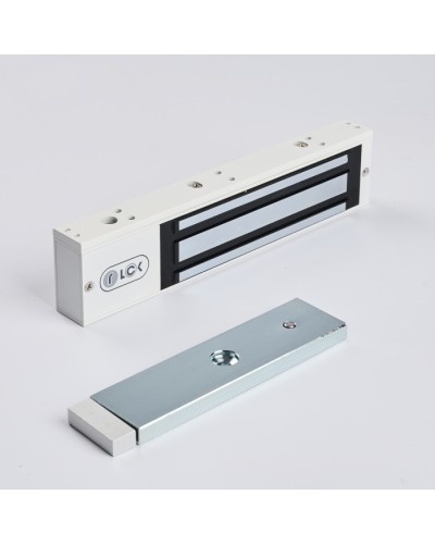 R-Lock RL-EM280-LSW - Электромагнитный замкок, 280кг, DC12/24B, цвет белый, RAL9016(белый), два датчика втроены в корпус замка: датчик Холла и магнито-контактный датчик в Нижнем Новгороде Электромагнитные замки Pintop.ru