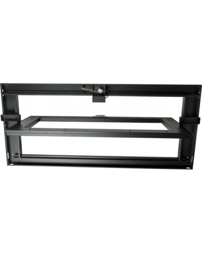 Крыша секции коридора 1200 мм для шкафов LANMASTER DCS шириной 800 мм, откидывающаяся, с ЭМ замком LANMASTER LAN-DC-RFP-12x8-OP в Нижнем Новгороде Аксессуары для стоек и шкафов Pintop.ru