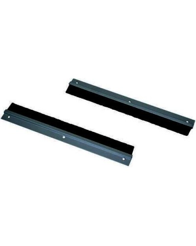 Ввод щеточный 19, 1U для настенных, напольных шкафов (черный) TLK-BRSH-1U-BK в Нижнем Новгороде Аксессуары для стоек и шкафов Pintop.ru