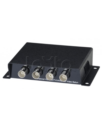 Приемопередатчик пассивный 4-канальный, HDCVI/TVI/AHD, по витой паре SC&T TTP414HD в Нижнем Новгороде Видеоусилители, Модуляторы, Делители Pintop.ru