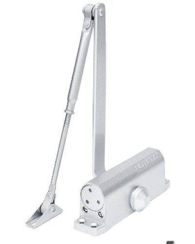 Доводчик NOTEDO DC-090-НО EN4 с ФОП (серебро) в Нижнем Новгороде Доводчики Pintop.ru