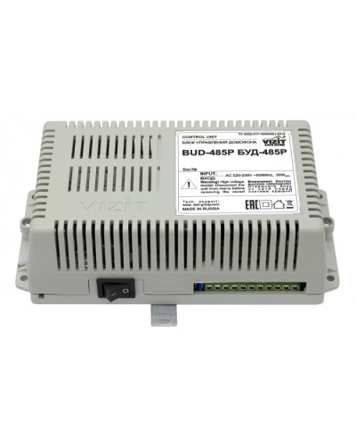 Блок управления домофона Vizit БУД-485Р в Нижнем Новгороде Блоки управления многоабонентные Pintop.ru