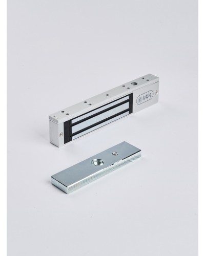 R-Lock RL-EM180-L0S - Электромагнитный замкок, 180кг, DC12/24B, цвет серебристый сатинированный алюминий RAL 7047 в Нижнем Новгороде Электромагнитные замки Pintop.ru