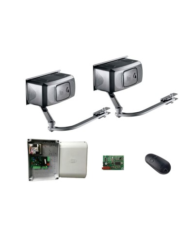 Комплект автоматики для двухстворчатых распашных ворот Came F1000 KIT на основе привода F1000 (блок управления ZF1N, радиоуправление) в Нижнем Новгороде Автоматизация ворот Pintop.ru