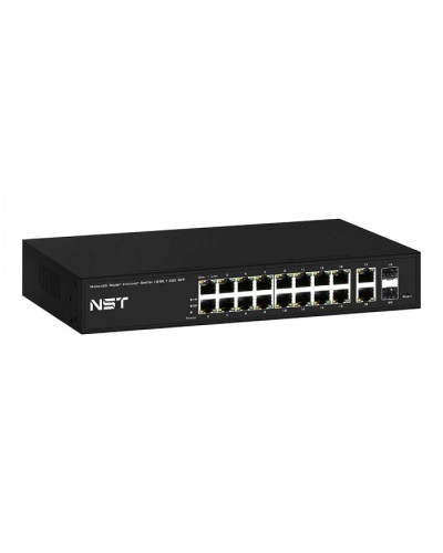 Управляемый (L2+) коммутатор Gigabit Ethernet на 18 RJ45 + 2 GE SFP порта NST NS-SW-18G2G-L в Нижнем Новгороде Коммутаторы Pintop.ru