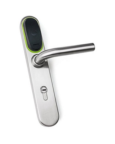 Замок электромеханический для двери IronLogic Eurolock EHT net (серебро) dd = 92 мм в Нижнем Новгороде Электромеханические замки Pintop.ru