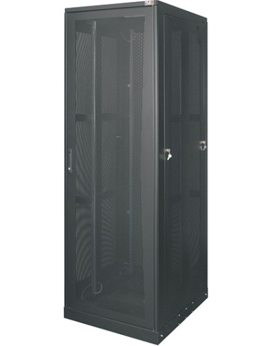 Комплект дверей передняя стеклянная задняя перфорированная для шкафа серии TFE 47U TLK (TFE-4-4780-GP-BK) в Нижнем Новгороде Аксессуары для стоек и шкафов Pintop.ru